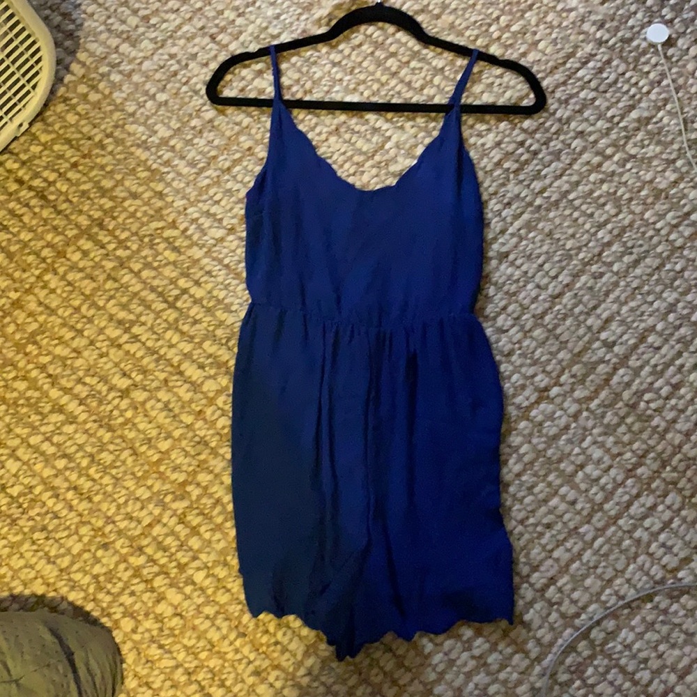 Blue romper